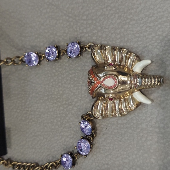 Betsey Johnson ELEPHANT NECKLACE & BRACELET - Picture 4 of 10
